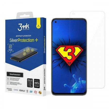 Гъвкав протектор с антимикробно покритие 3mk Silver Protection+ - Xiaomi Mi 11 Lite / 11 Lite 5G / 11 Lite 5G NE