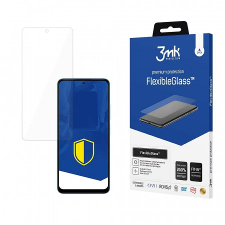 Гъвкав протектор 3mk Flexible Glass - Xiaomi Redmi 12 / Note 12R / Poco M6 Pro