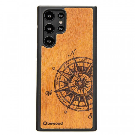 Дървен гръб BEWOOD Traveler Merbau - Samsung Galaxy S22 Ultra