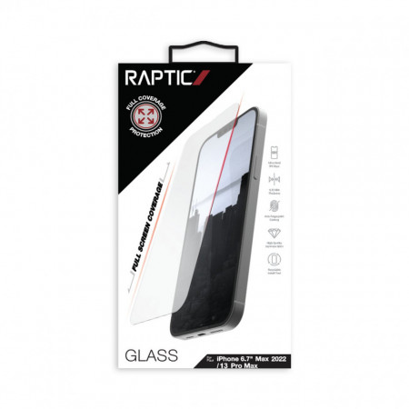 Закален стъклен протектор с пълно покритие Raptic - iPhone 14 Plus