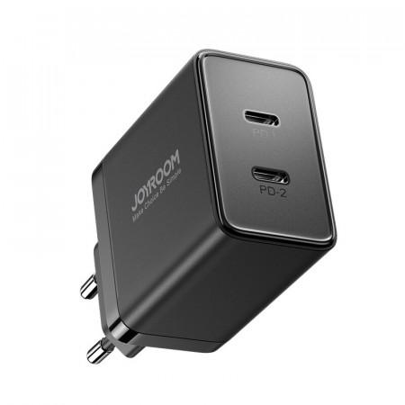 Зарядно за стена JOYROOM JR-TCF09 40W 2x USB Type C черно
