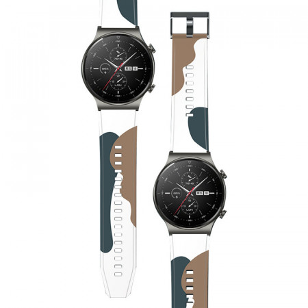 Каишка за часовник Strap Moro - Huawei Watch GT 2 Pro (2) черен камуфлаж