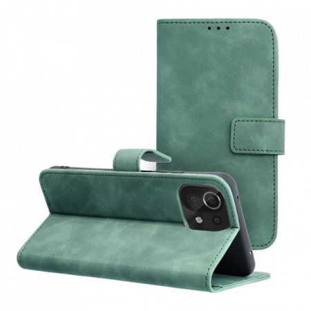 Калъф тип книга FORCELL Tender - Xiaomi Mi 11 Lite / 11 Lite 5G / 11 Lite 5G NE зелен