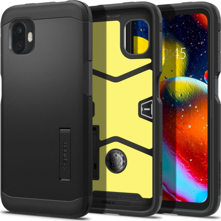 Оригинален гръб със стойка SPIGEN Tough Armor - Samsung Galaxy XCover6 Pro черен