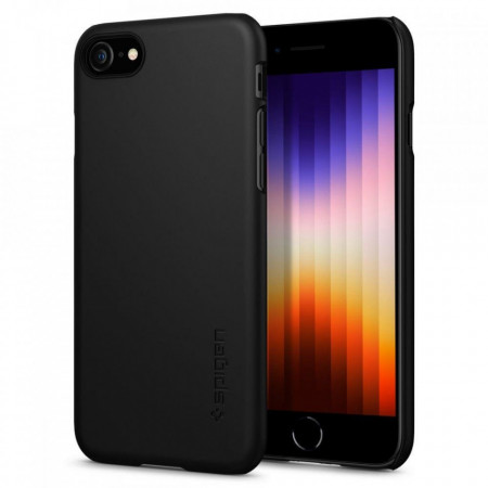 Оригинален гръб SPIGEN Thin Fit - iPhone 7 / 8 / SE (2nd gen) / SE (3rd gen) / SE (3rd gen) черен