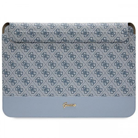 Оригинален калъф за лаптоп GUESS 4G Stripe Metal Logo GUCS14PS4SGB 14" син