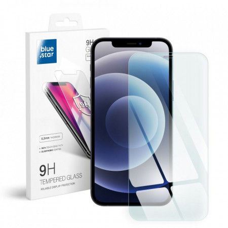 Плосък закален стъклен протектор Blue Star - iPhone 12 Pro