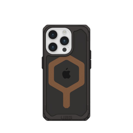 Подсилен гръб UAG Plyo Pro MagSafe - iPhone 15 Pro черен-bronze