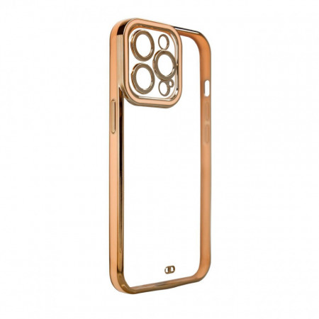 Прозрачен гръб с гел рамка Fashion - Xiaomi Redmi Note 11 Pro / 11 Pro 5G / 11E Pro 5G златист