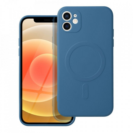 Силиконов гръб Silicone Mag Cover - iPhone 12 mini син