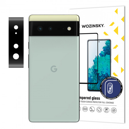 Стъклен протектор за камера с пълно покритие 9H WOZINSKY - Google Pixel 6