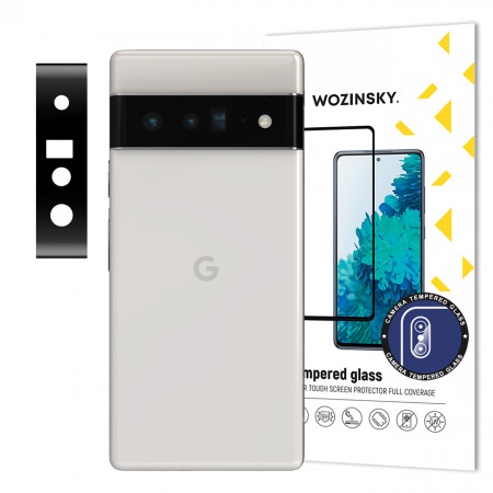 Стъклен протектор за камера с пълно покритие 9H WOZINSKY - Google Pixel 6 Pro