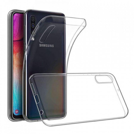 Тънък силиконов гръб 0.5mm - Samsung Galaxy A70 / A70s прозрачен