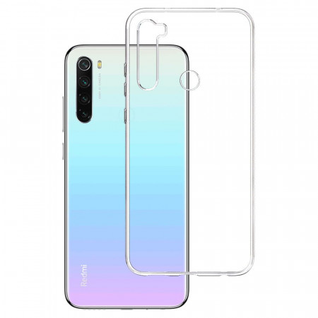 Тънък силиконов гръб 0.5mm - Xiaomi Redmi Note 8 прозрачен