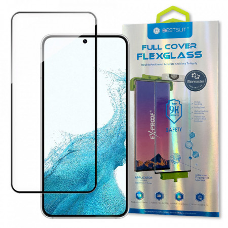 3D гъвкав протектор с пълно покритие и рамка BESTSUIT Hot Bending - Samsung Galaxy S22 5G