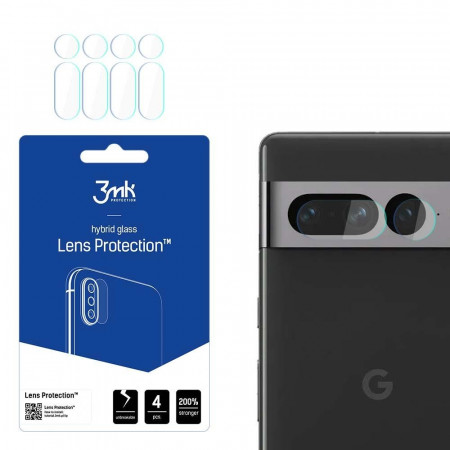 4 бр. гъвкав протектор за камера 3mk Lens Protection - Google Pixel 7 Pro