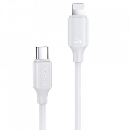 JOYROOM кабел USB-C - Lightning 480Mb / s 20W 0.25m бял (S-CL020A9)