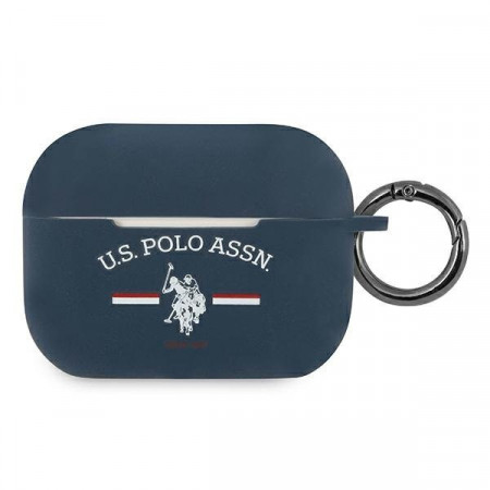 US Polo USACAPSFGV AirPods Pro case сив / тъмносин