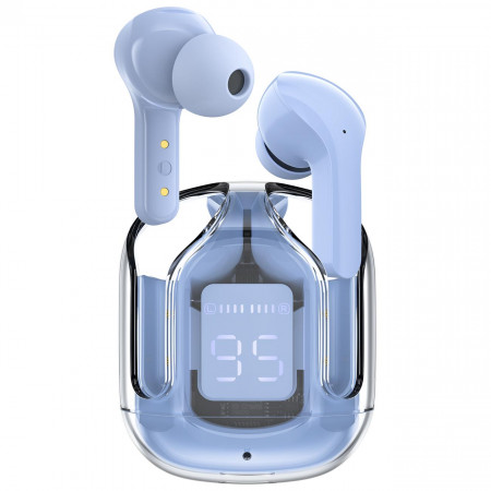 Безжични bluetooth слушалки Acefast T6 TWS светлосин