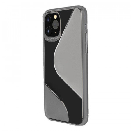 Гъвкав силиконов гръб S-case - Huawei P40 Lite E черен