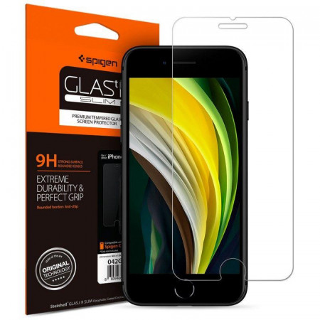 Закален стъклен протектор SPIGEN TR Slim - iPhone 6 / 6s / 7 / 8 / SЕ 2020 / SE (3rd gen)