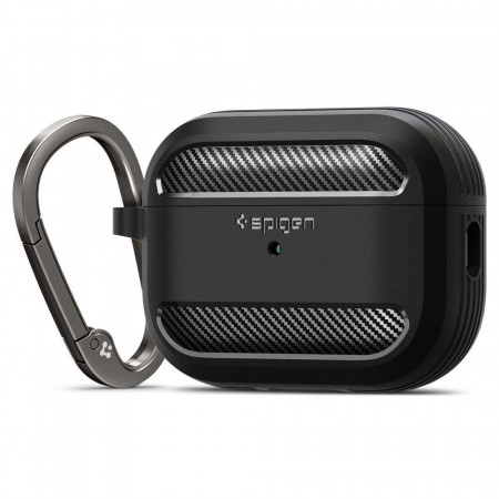 Калъф за слушалки SPIRugged Armor – AirPods Pro 1 / 2 черен мат