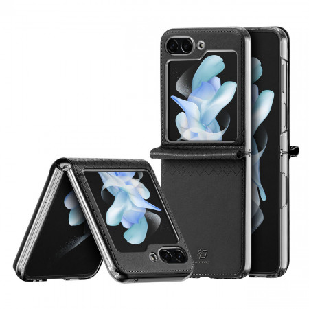 Калъф от еко кожа DUX DUCIS Bril - Samsung Galaxy Z Flip5 Flip черен