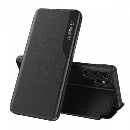 Калъф тип книга от еко кожа Eco - Samsung Galaxy S23 Ultra черен