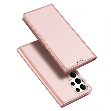 Калъф тип книга DUX DUCIS Skin Pro - Samsung Galaxy S23 Ultra розов