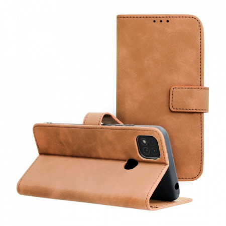 Калъф тип книга FORCELL Tender - Xiaomi Redmi 9C / 9C NFC кафяв