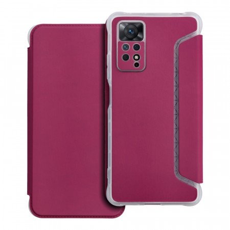 Калъф тип книга Piano - Xiaomi Redmi Note 11 Pro / 11 Pro 5G / 11E Pro 5G тъмнолилав