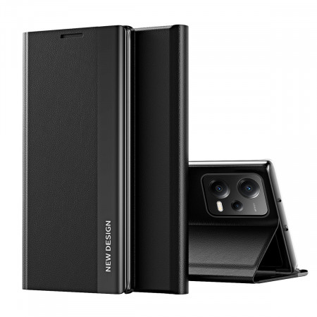 Калъф тип книга Sleep Pro - Xiaomi Poco X5 / Redmi Note 12 черен