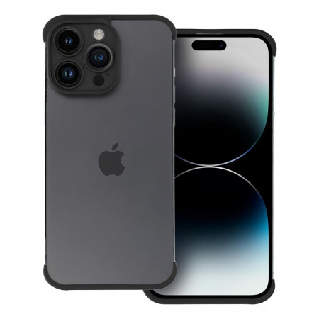 Комплект бъмпери и защита за камерата Mini Bumpers - iPhone 15 Plus черен