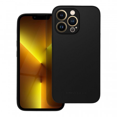 Матов стъклен гръб Roar Matte Glass - iPhone XR черен