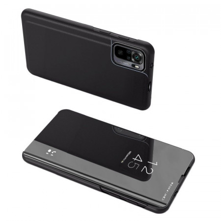 Огледален калъф тип книга Clear View - Xiaomi Poco M4 Pro 5G черен