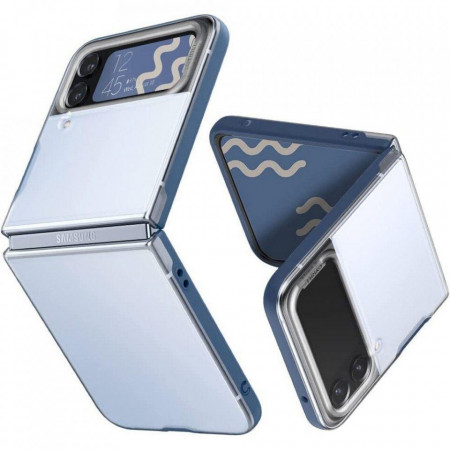 Оригинален калъф SPIGEN Cyrill Color Brick - Samsung Galaxy Z Flip4 син