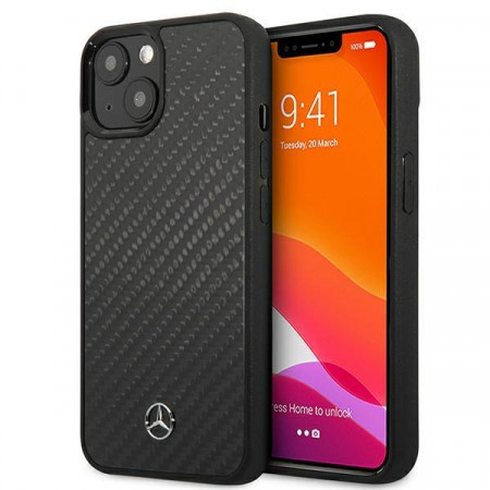 Оригинален твърд гръб MERCEDES Dynamic Line MEHCP13SRCABK - iPhone 13 mini черен