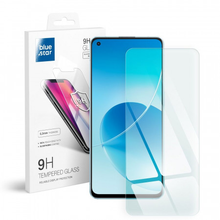 Плосък закален стъклен протектор BLUE STAR - Oppo Reno6 5G