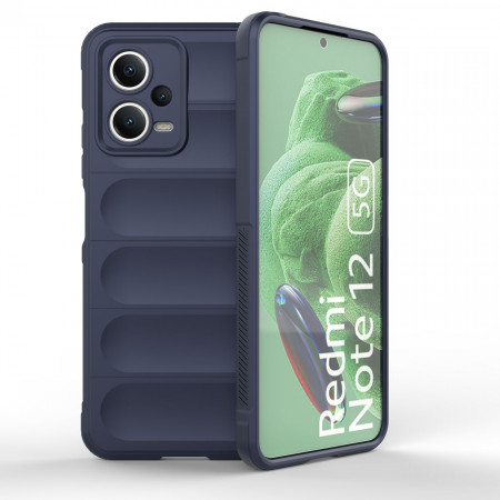 Подсилен гъвкав гръб Magic Shield - Xiaomi Poco X5 / Redmi Note 12 син
