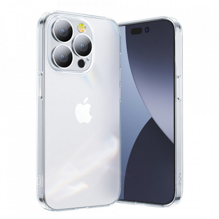 Прозрачен гръб със защита за камерата JOYROOM 14Q - iPhone 14 прозрачен