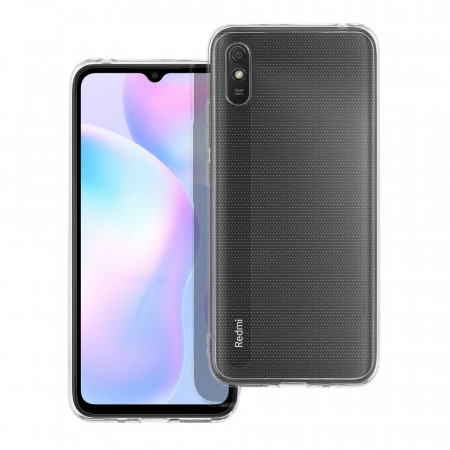 Прозрачен гръб Clear 2mm (със защита за камерата) - Xiaomi Redmi 9A / 9AT