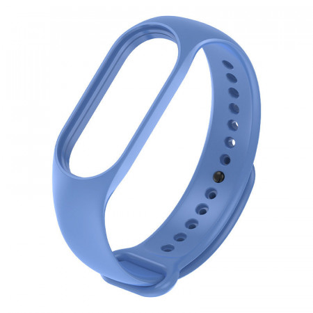 Силиконова каишка за часовник - Xiaomi Mi Band 7 син