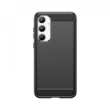Силиконов гръб Carbon - Samsung Galaxy A35 черен