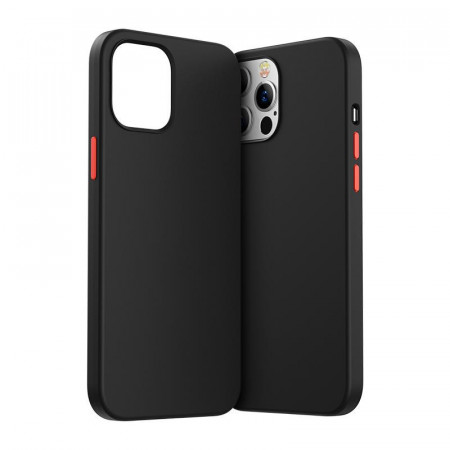 Силиконов гръб JOYROOM Color - iPhone 12 Pro Max черен