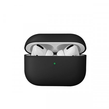 Силиконов калъф за слушалки UNIQ Lino - AirPods Pro черен