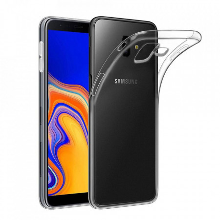 Тънък силиконов гръб 0.5mm - Samsung Galaxy J6 Plus 2018 прозрачен