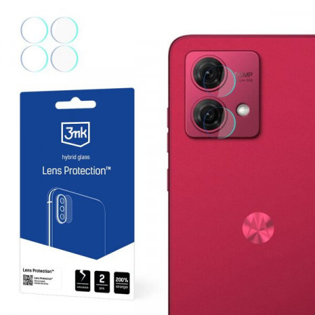 2 бр. гъвкав протектор за камера 3mk Lens Protection - Moto g84 5G