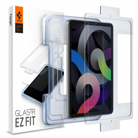 9H закален стъклен протектор SPIGEN Glas.Tr ”Ez Fit” - iPad Air 10.9" (4th gen 2020) / (5th gen 2022) / Pro 11" (1st gen 2018) / Pro 11" (2nd gen 2020) / Pro 11" (3rd gen 2021) прозрачен