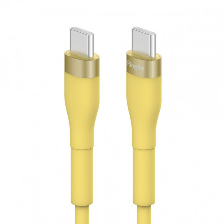 Ringke кабел USB-C - USB-C 480Mb / s 60W 2m жълт (CB60211RS)