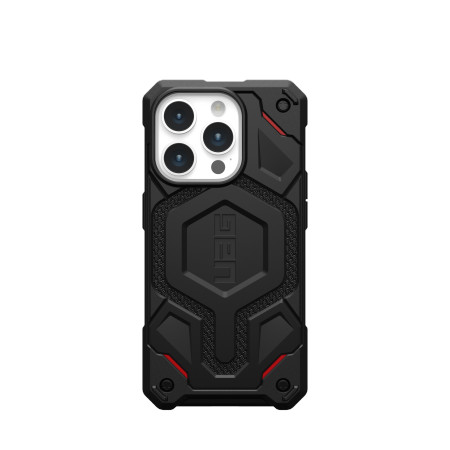 Армиран гръб UAG Monarch Pro MagSafe - iPhone 15 Pro черен кевлар